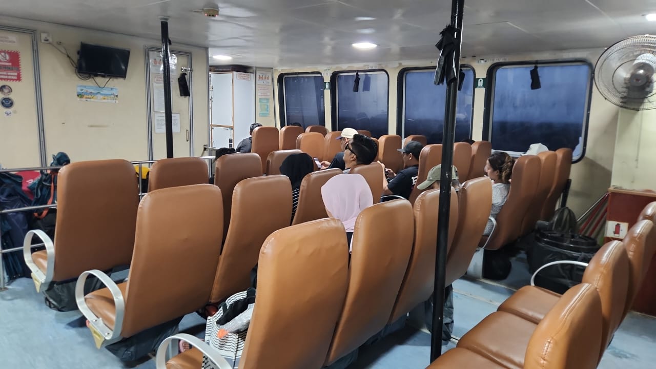 Blue water Ferry - Interior