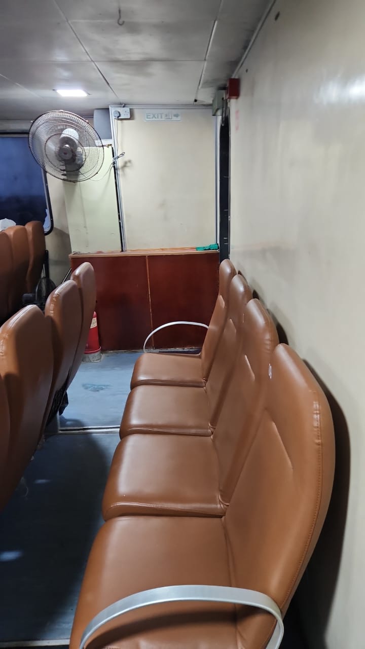 Blue water Ferry - Interior