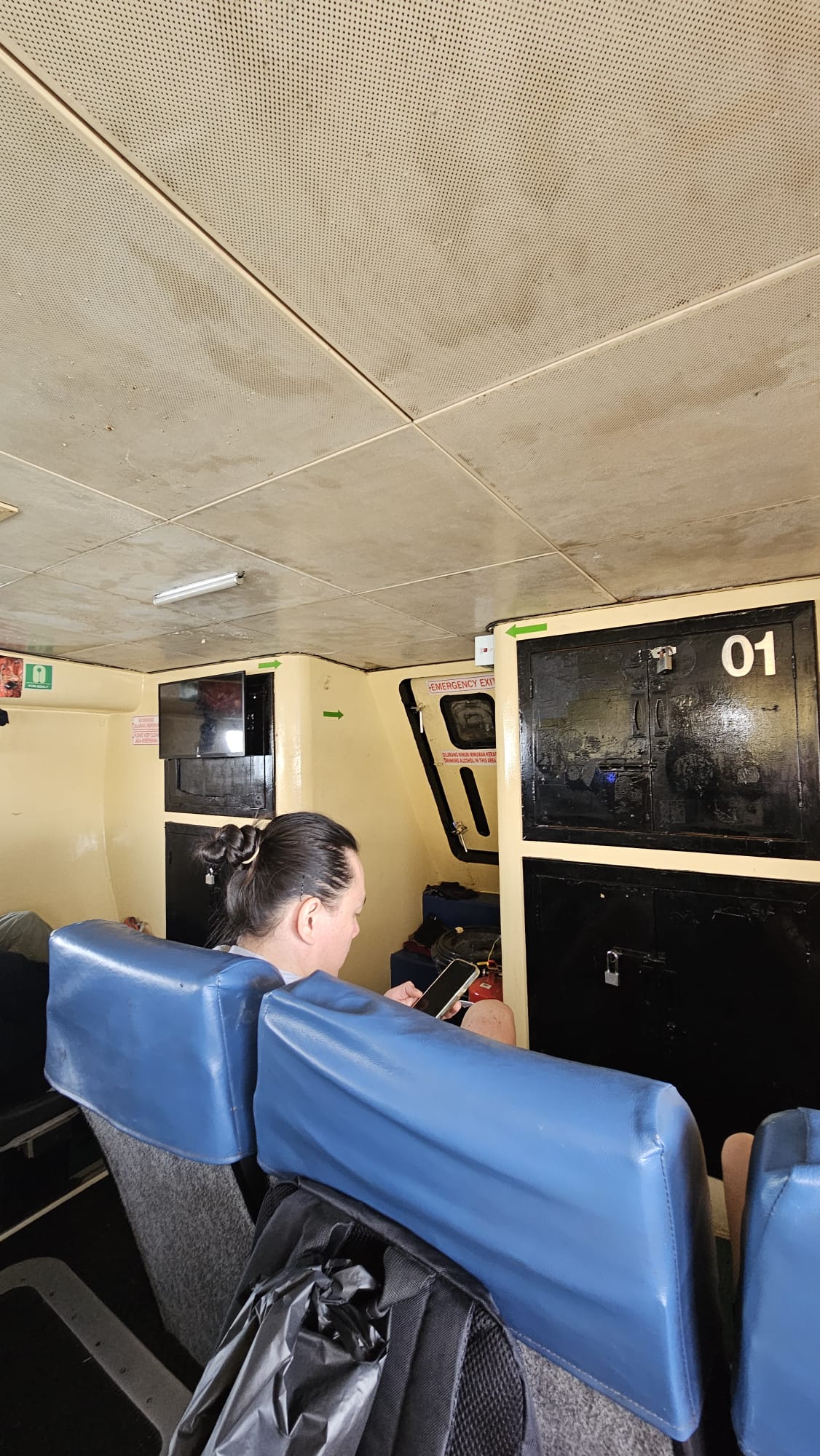 Blue water Ferry - Interior
