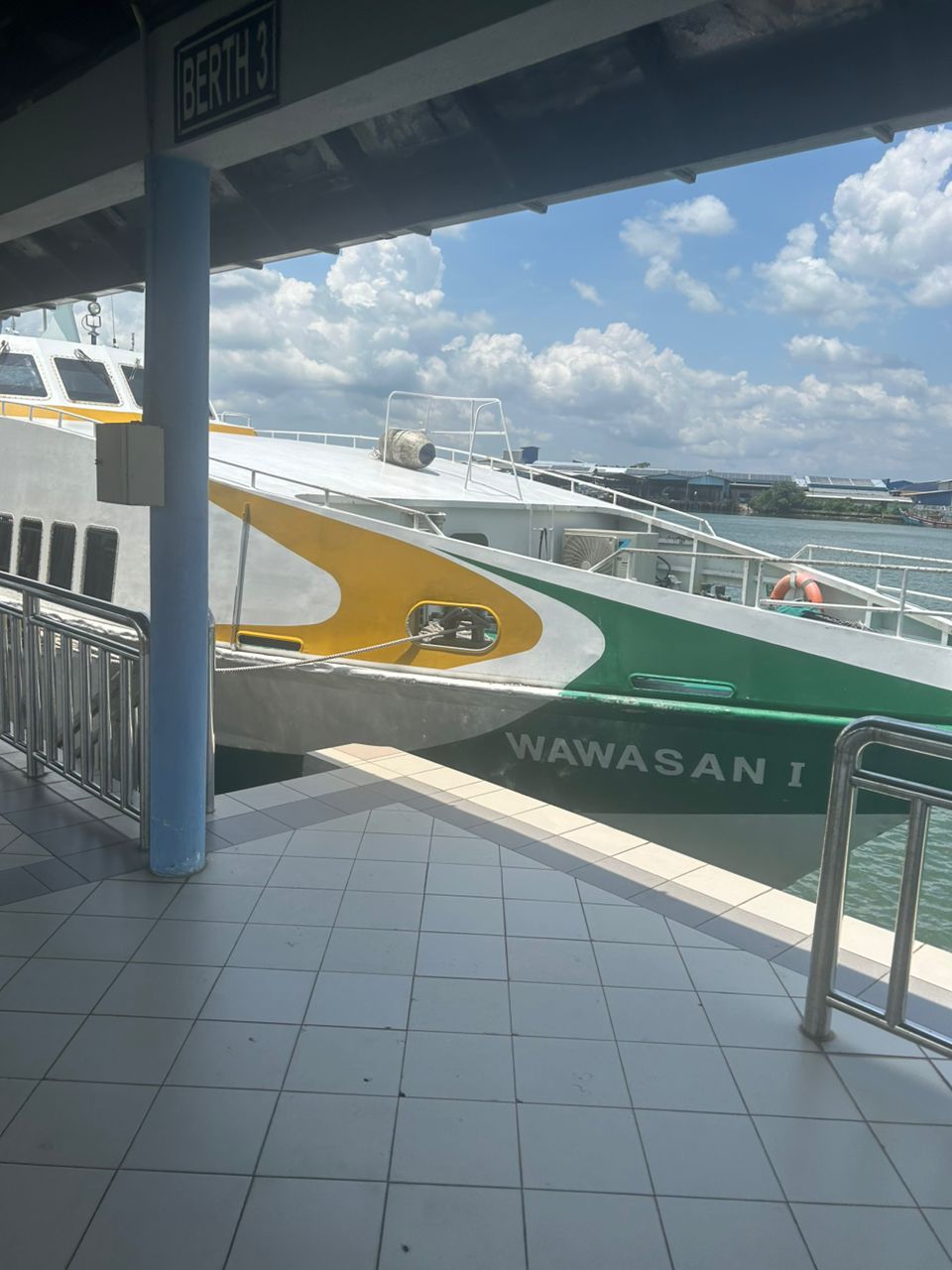 Blue water Ferry - Exterior, BP