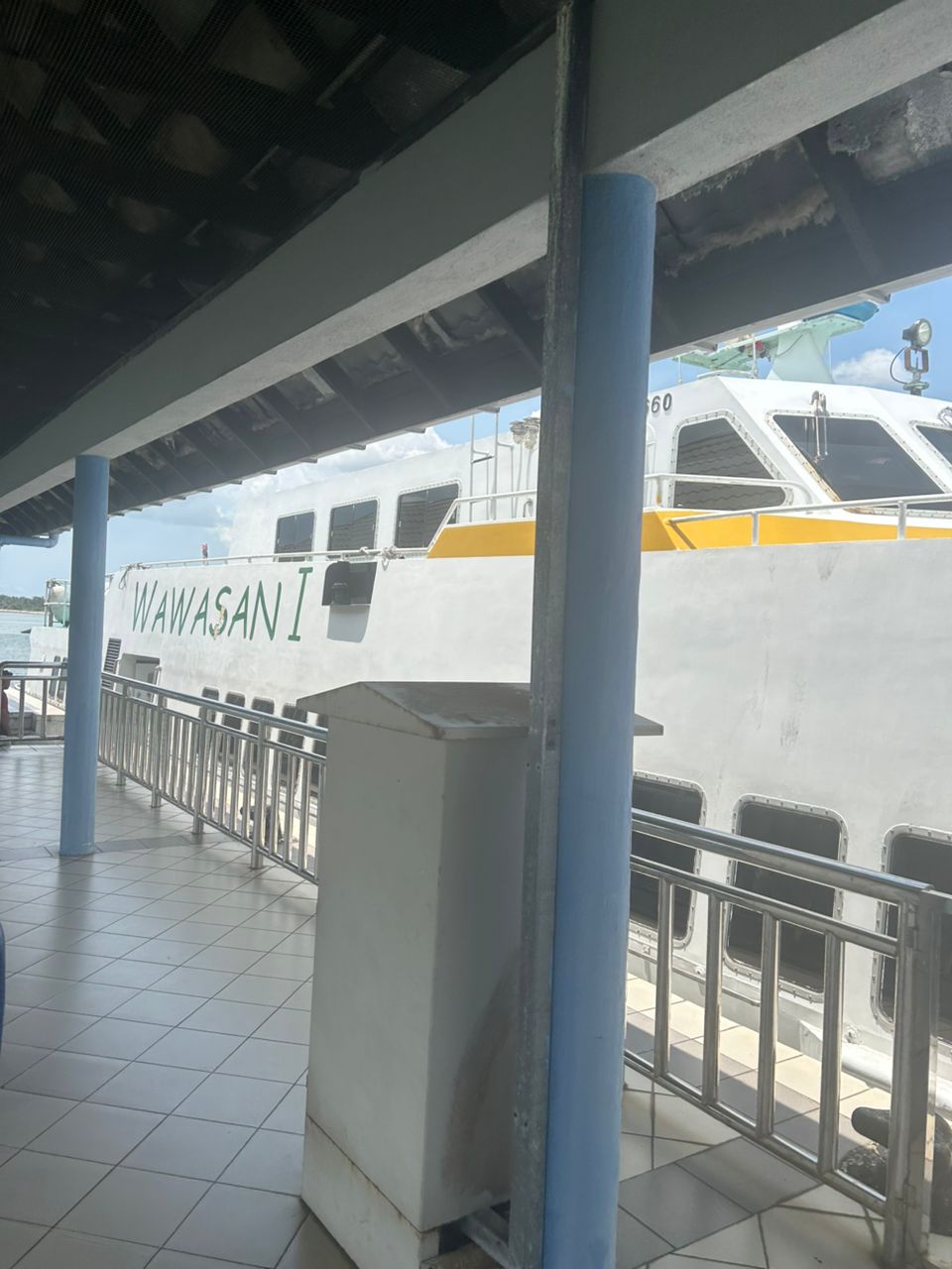 Blue water Ferry - Exterior, BP