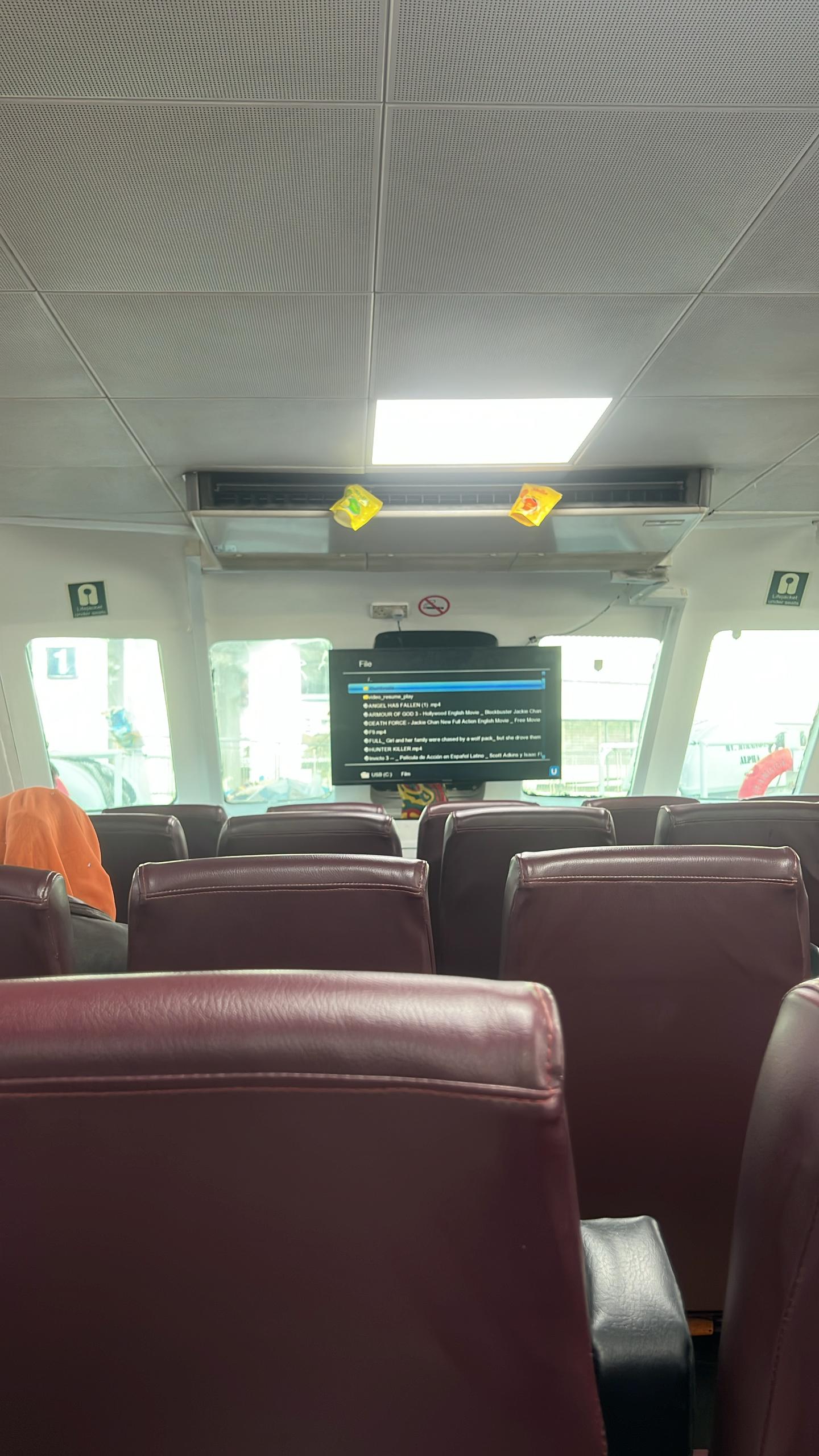 Pintas Fast Ferry - Interior