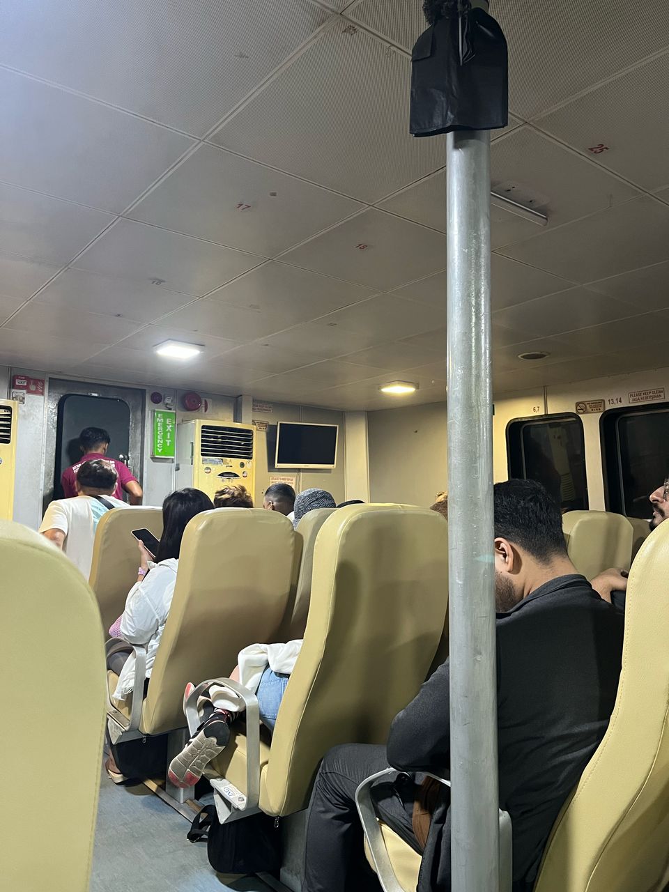 Blue water Ferry - Interior