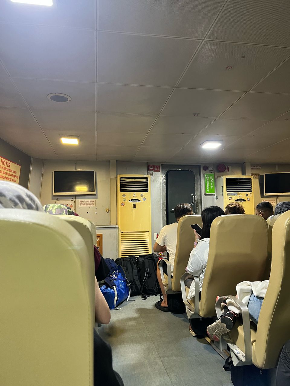 Blue water Ferry - Interior