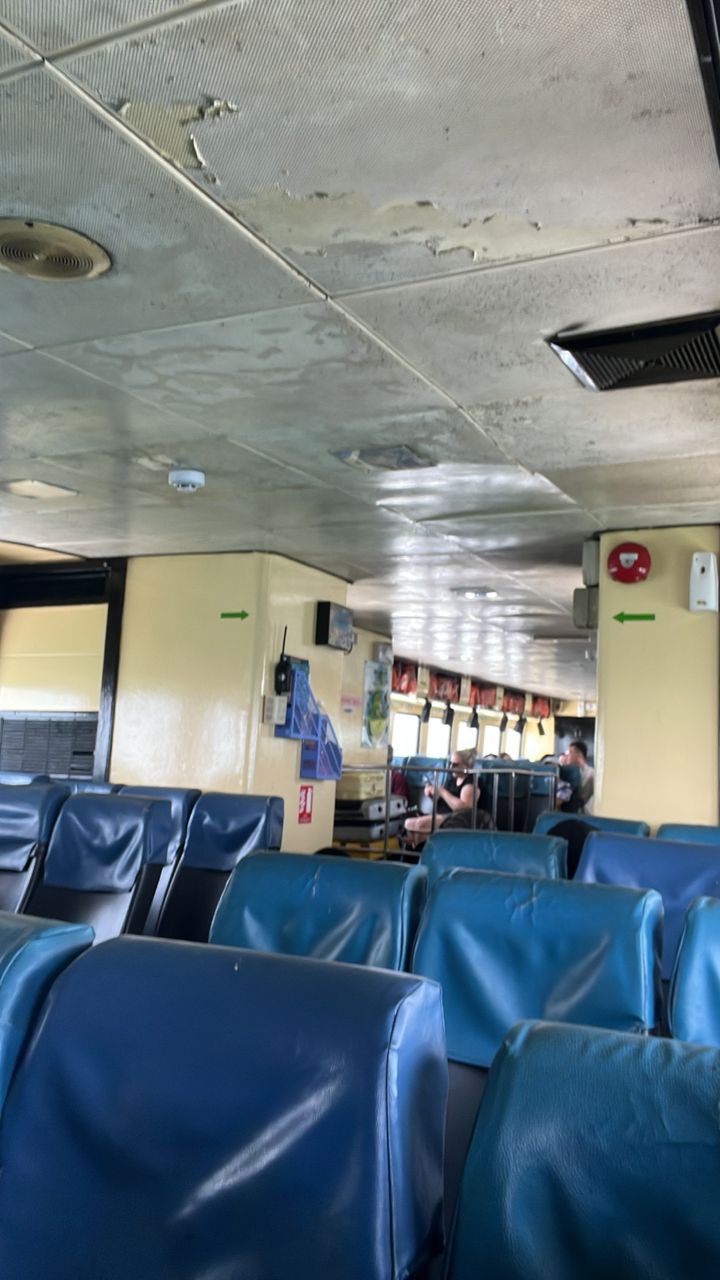 Blue water Ferry - Interior