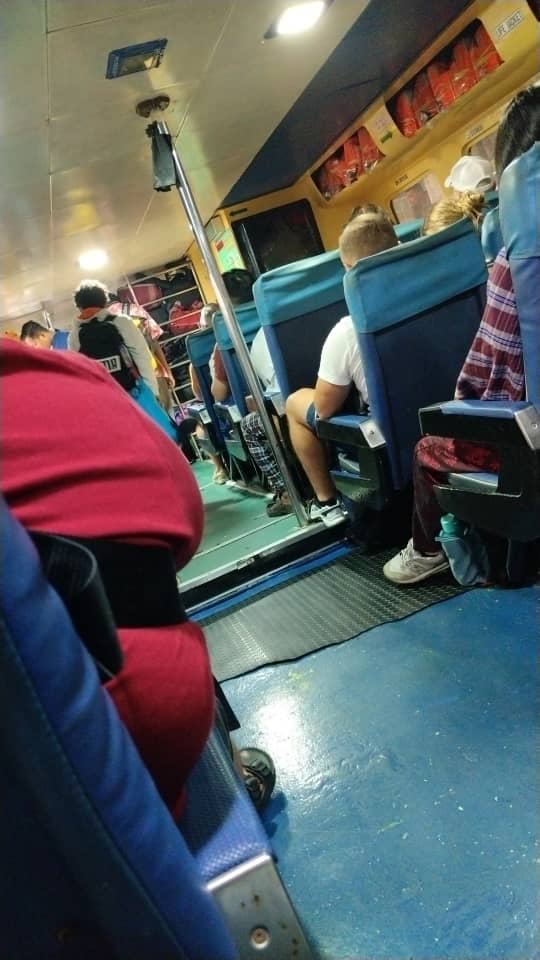 Blue water Ferry - Interior