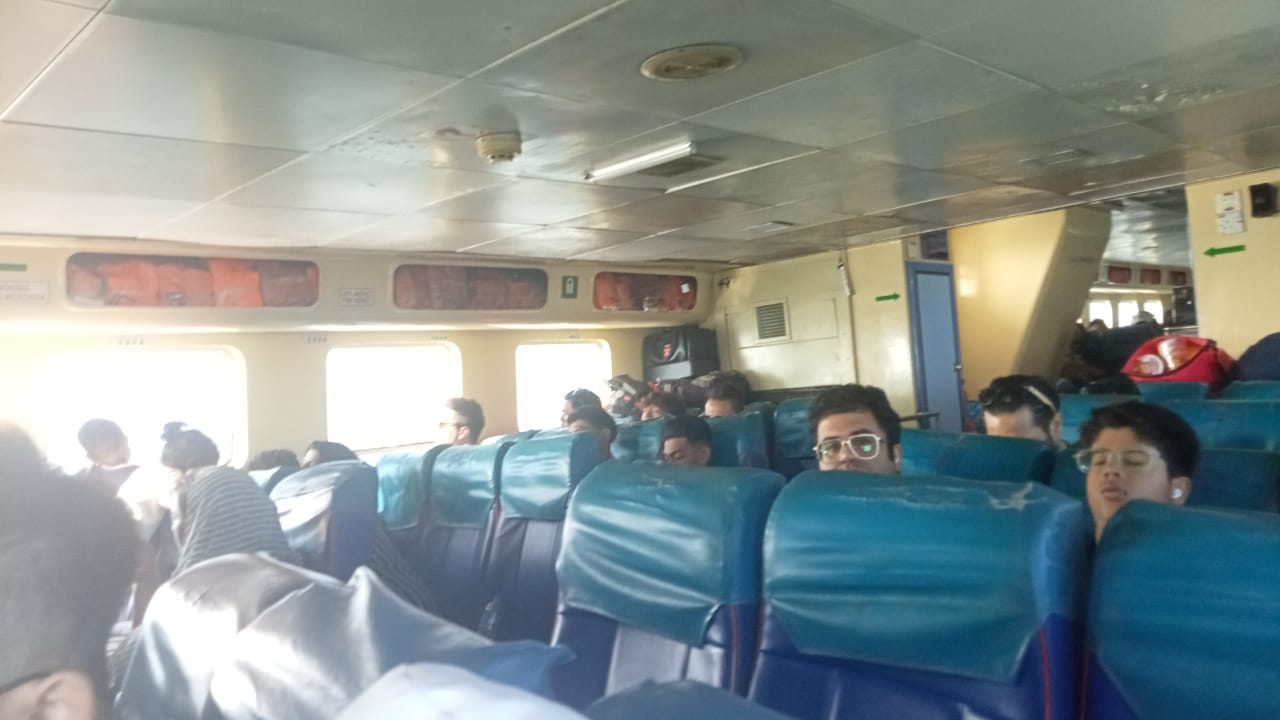 Blue water Ferry - Interior