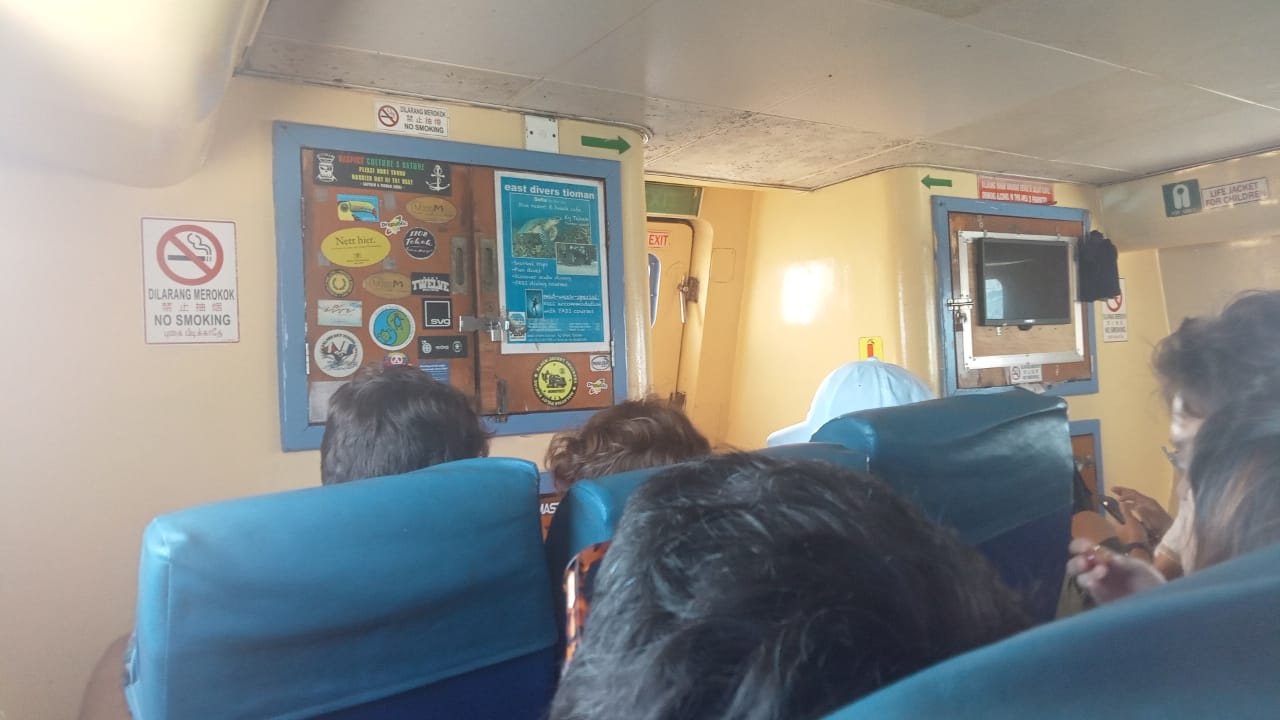 Blue water Ferry - Interior