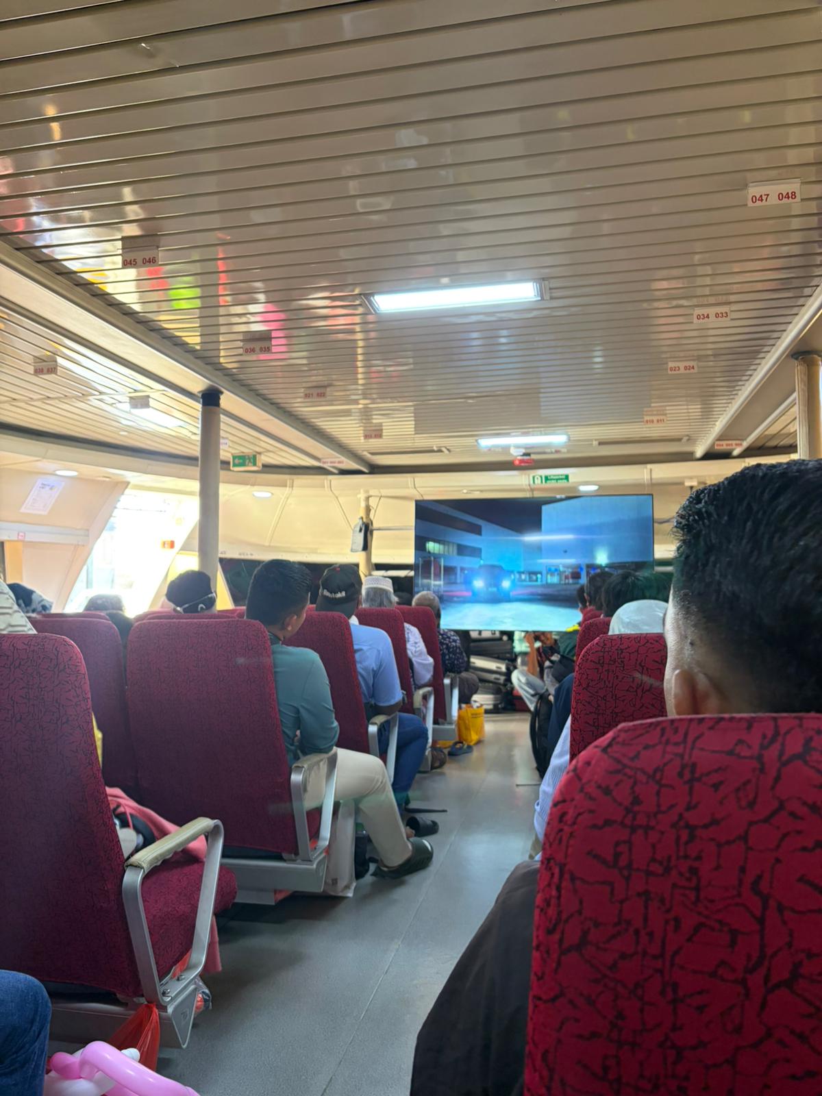 Langkawi Ferry - Interior, Amenities