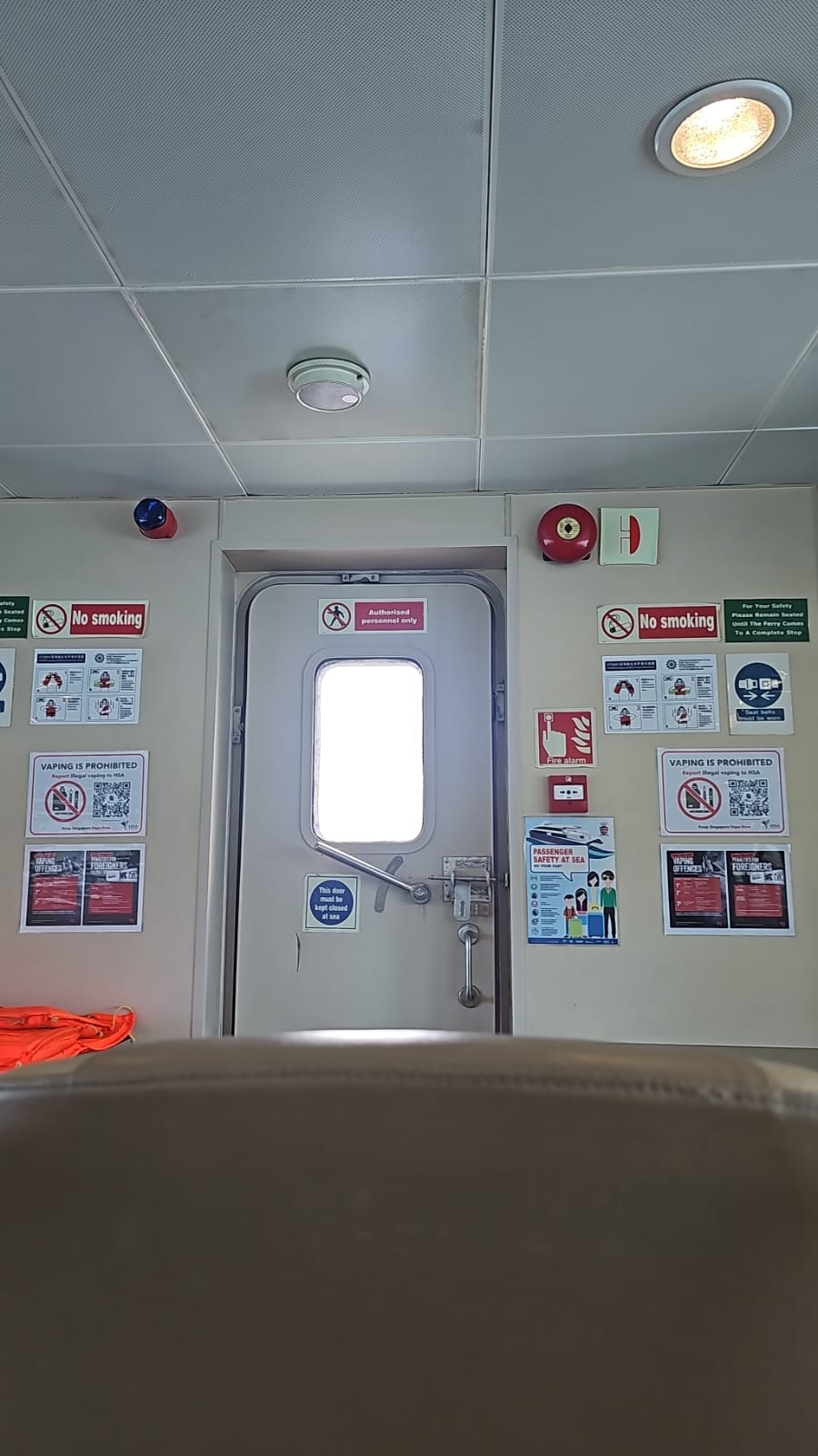 Horizon Ferry - Interior, Amenities