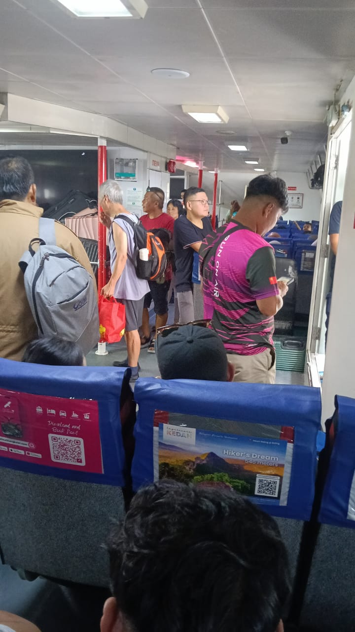 Langkawi Ferry - Interior