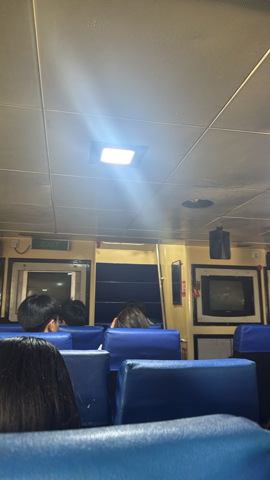 Blue water Ferry - Interior