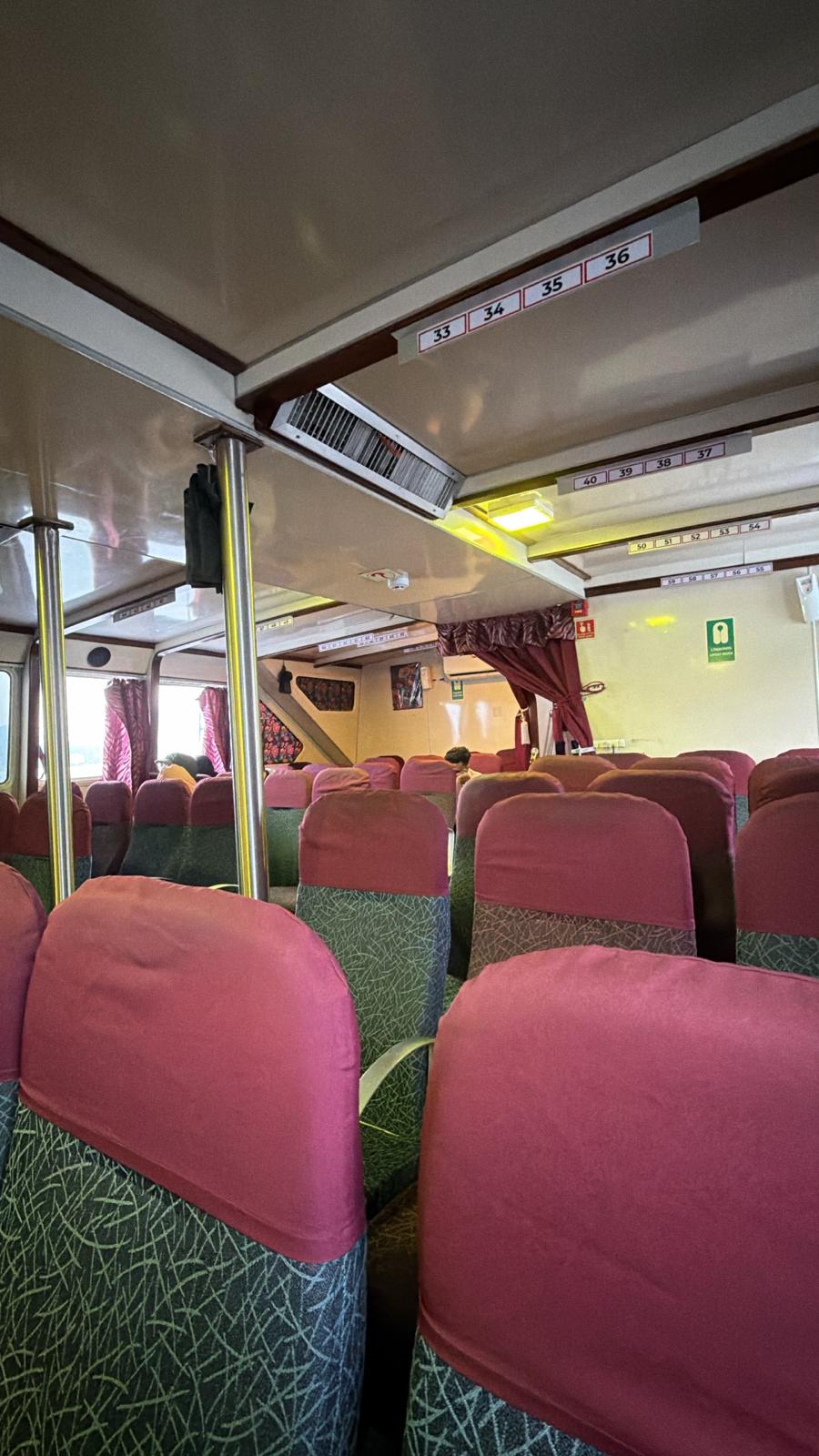 BUNDHAYA SPEED BOAT - Interior