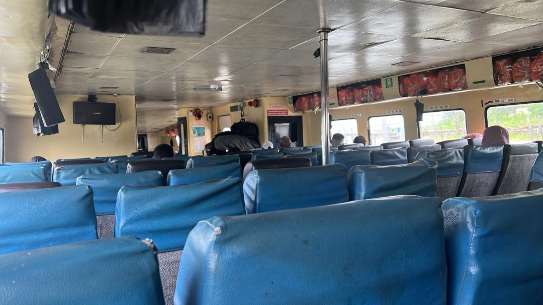 Blue water Ferry - Interior