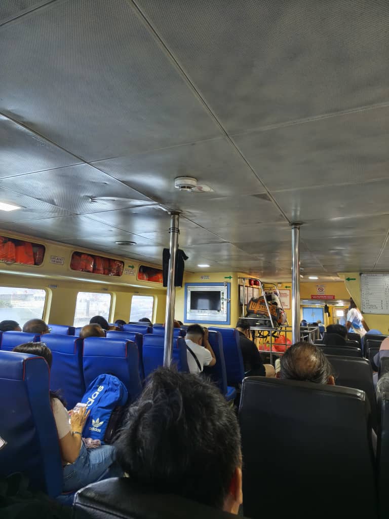 Blue water Ferry - Interior