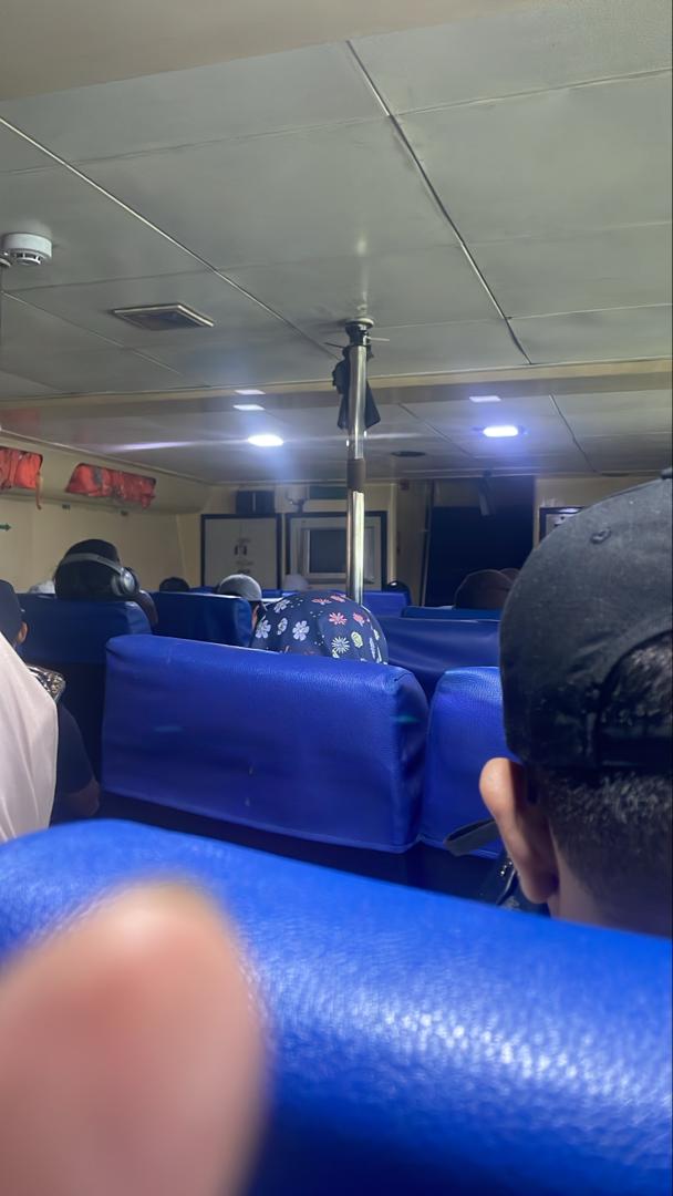 Blue water Ferry - Interior