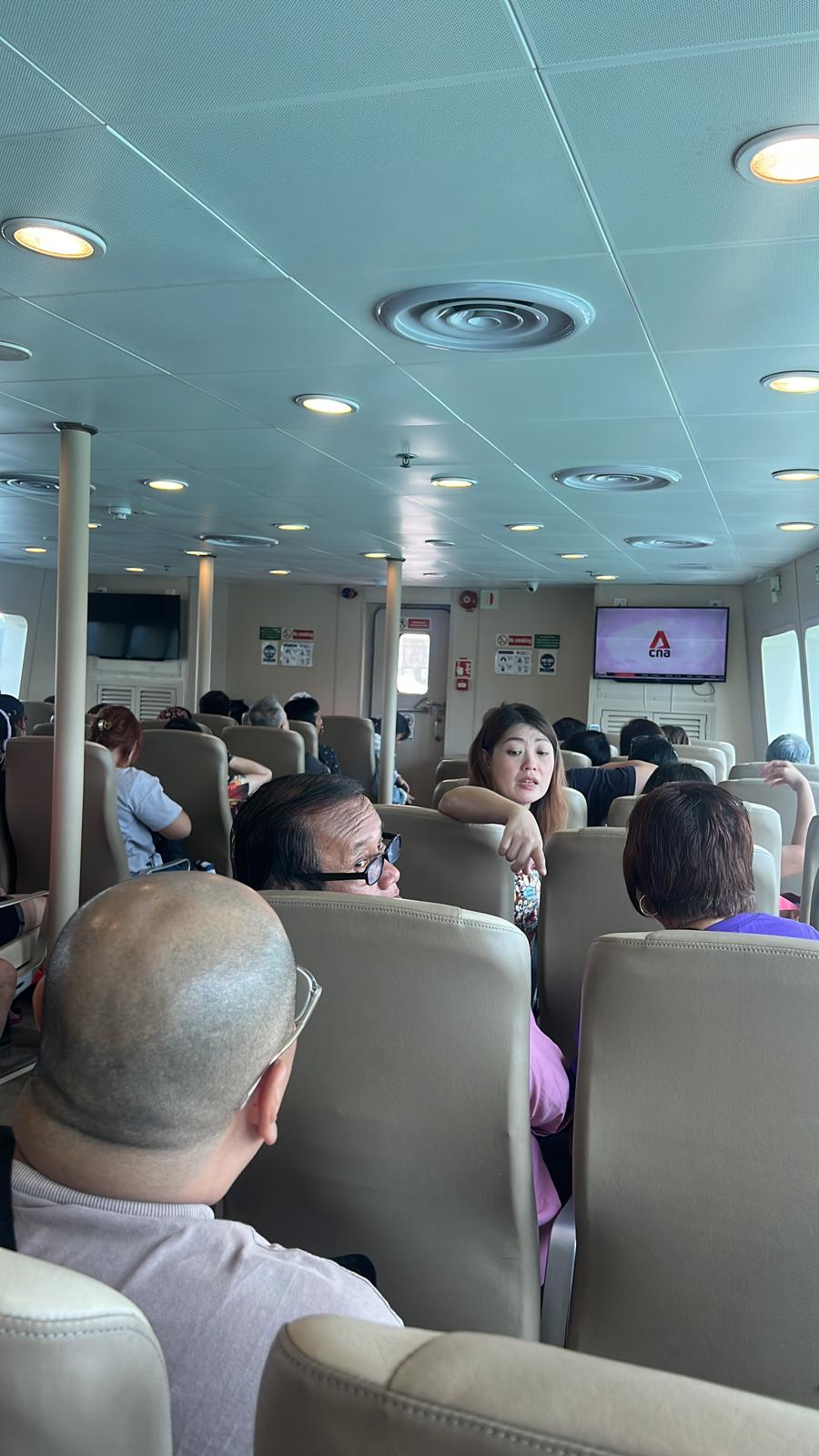Horizon Fast Ferry - Interior, Rest Stop