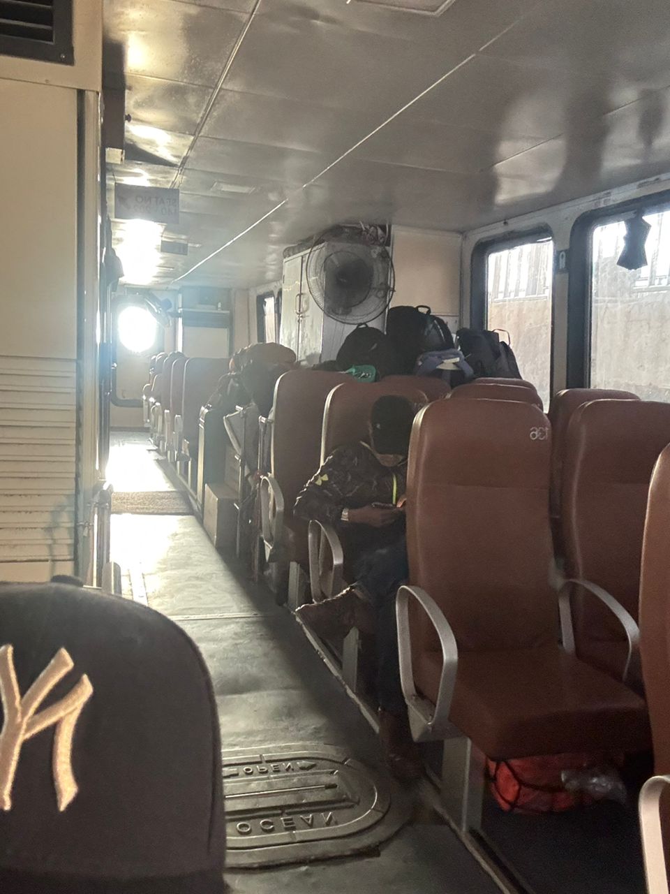 Blue water Ferry - Interior