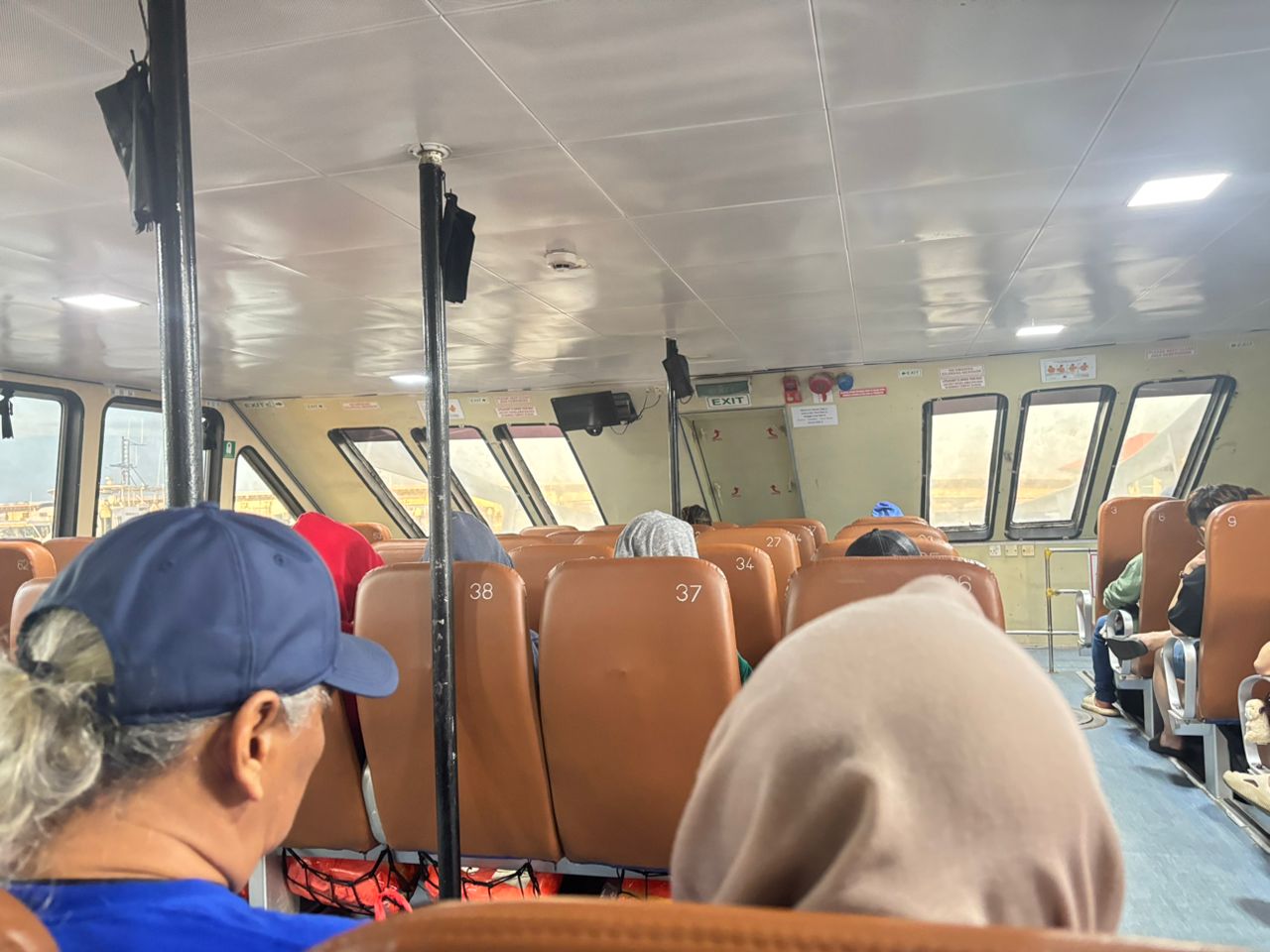 Blue water Ferry - Interior