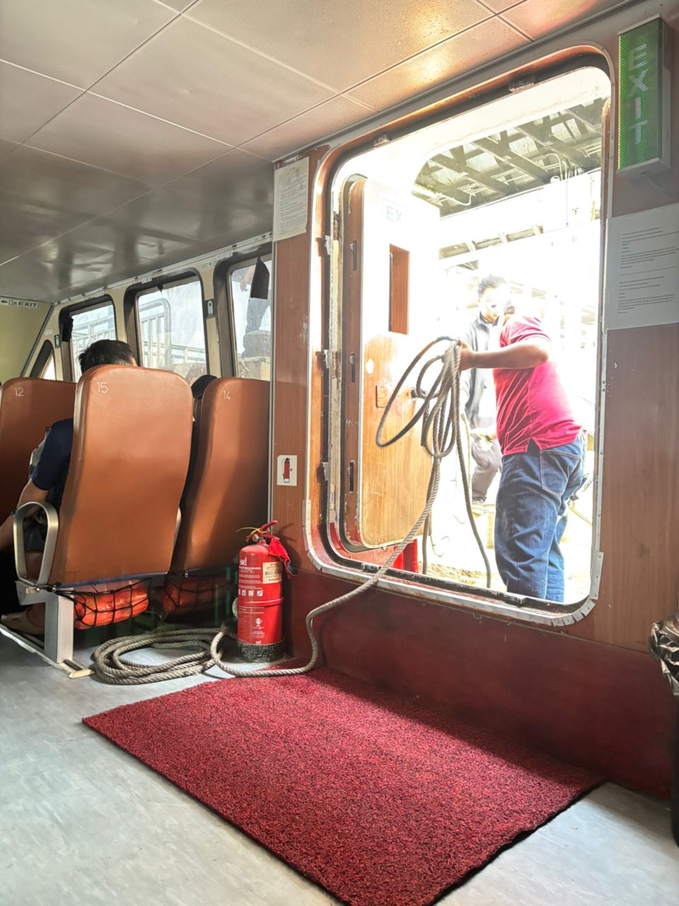Blue water Ferry - Interior