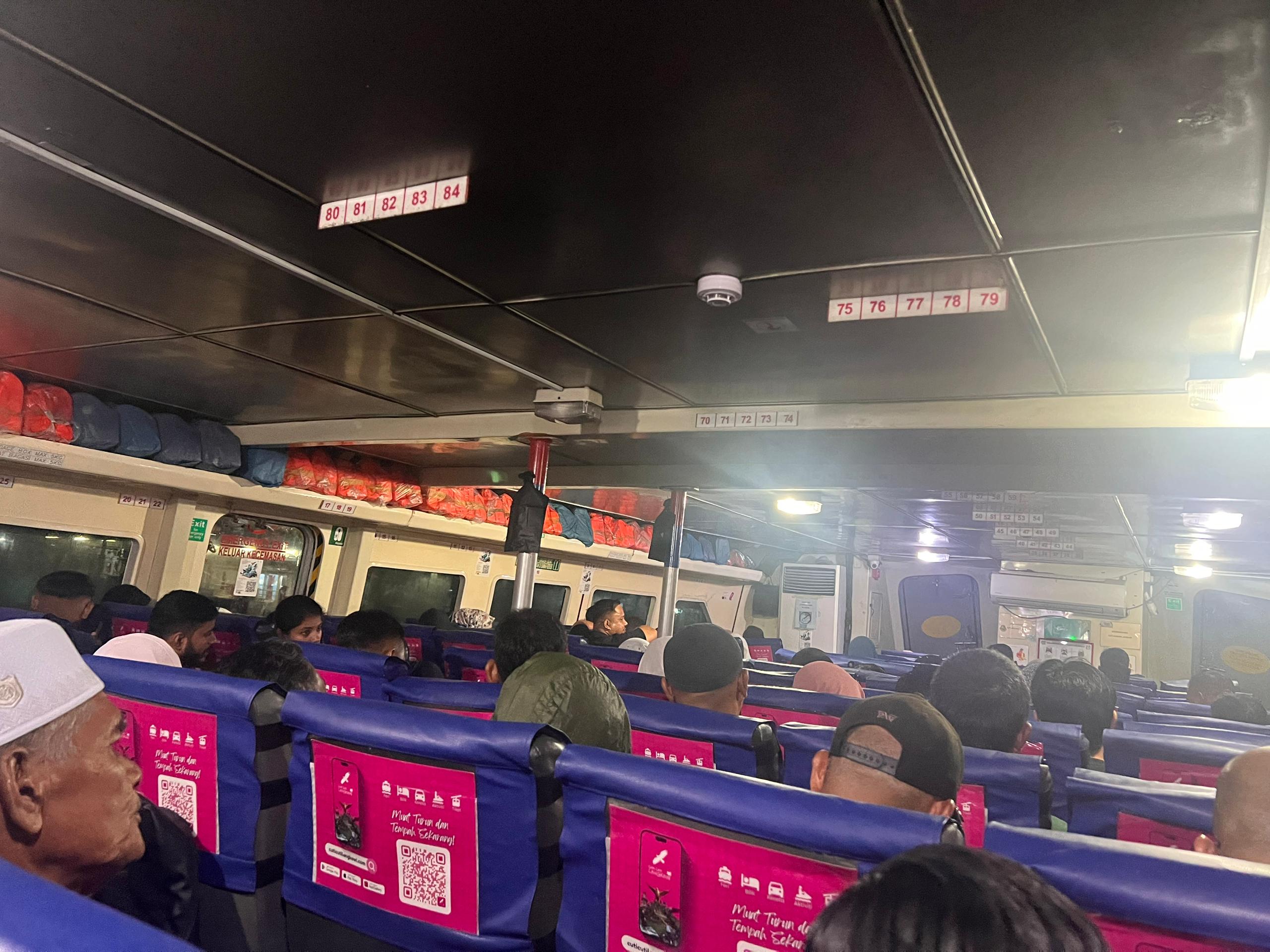 Langkawi Ferry - Interior