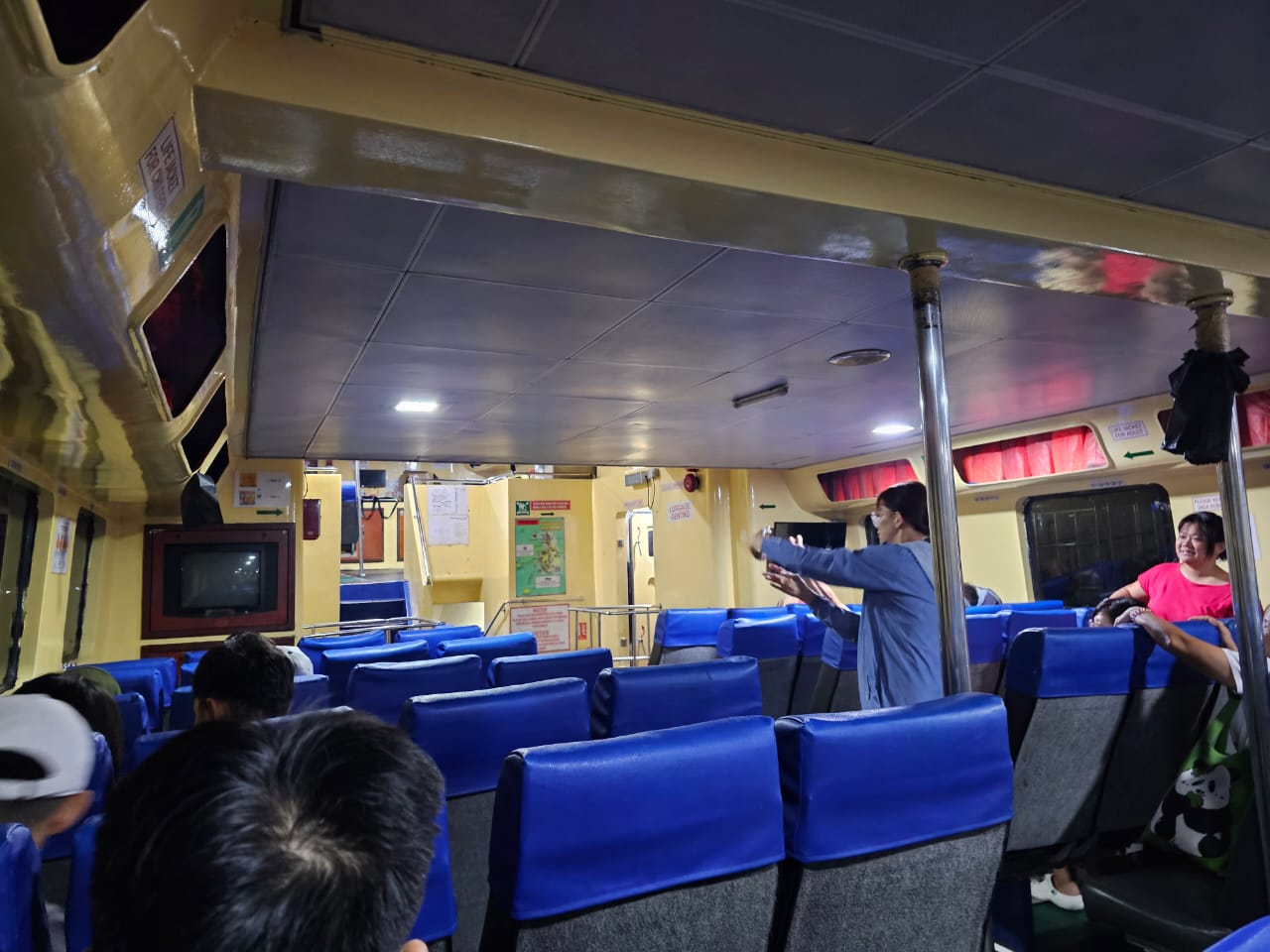 Blue water Ferry - Interior