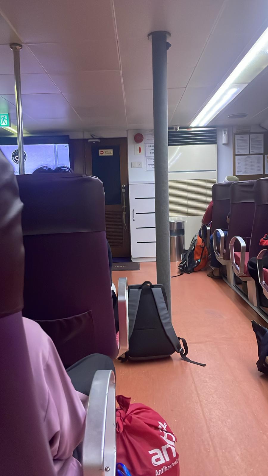Langkawi Ferry - Interior, Amenities