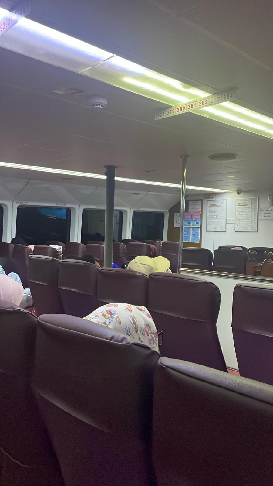 Langkawi Ferry - Interior, Amenities