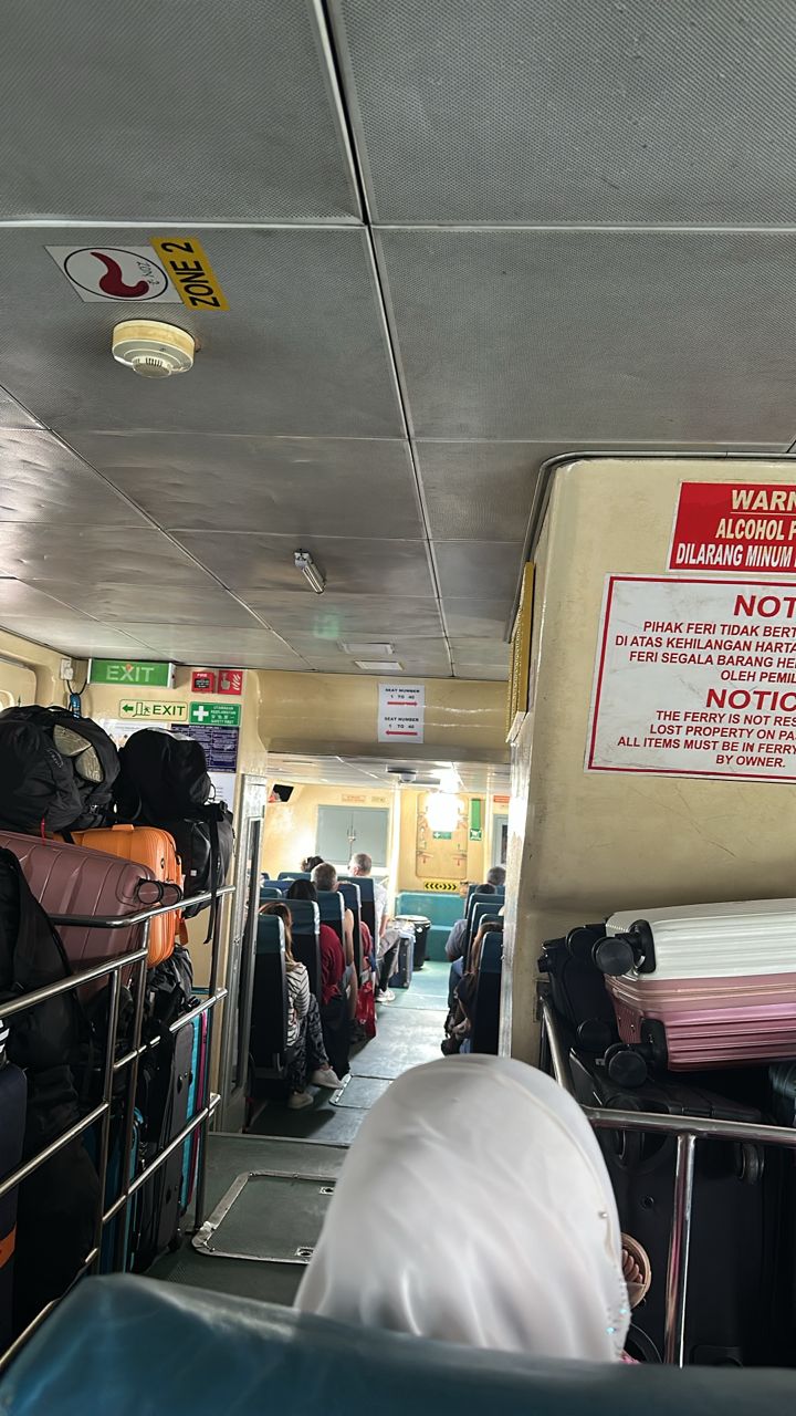 Blue water Ferry - Interior
