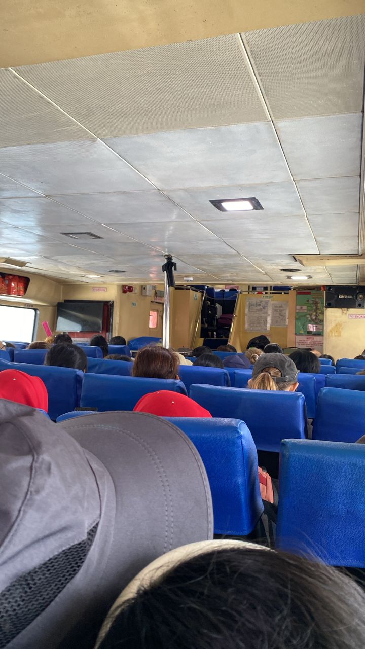 Blue water Ferry - Interior