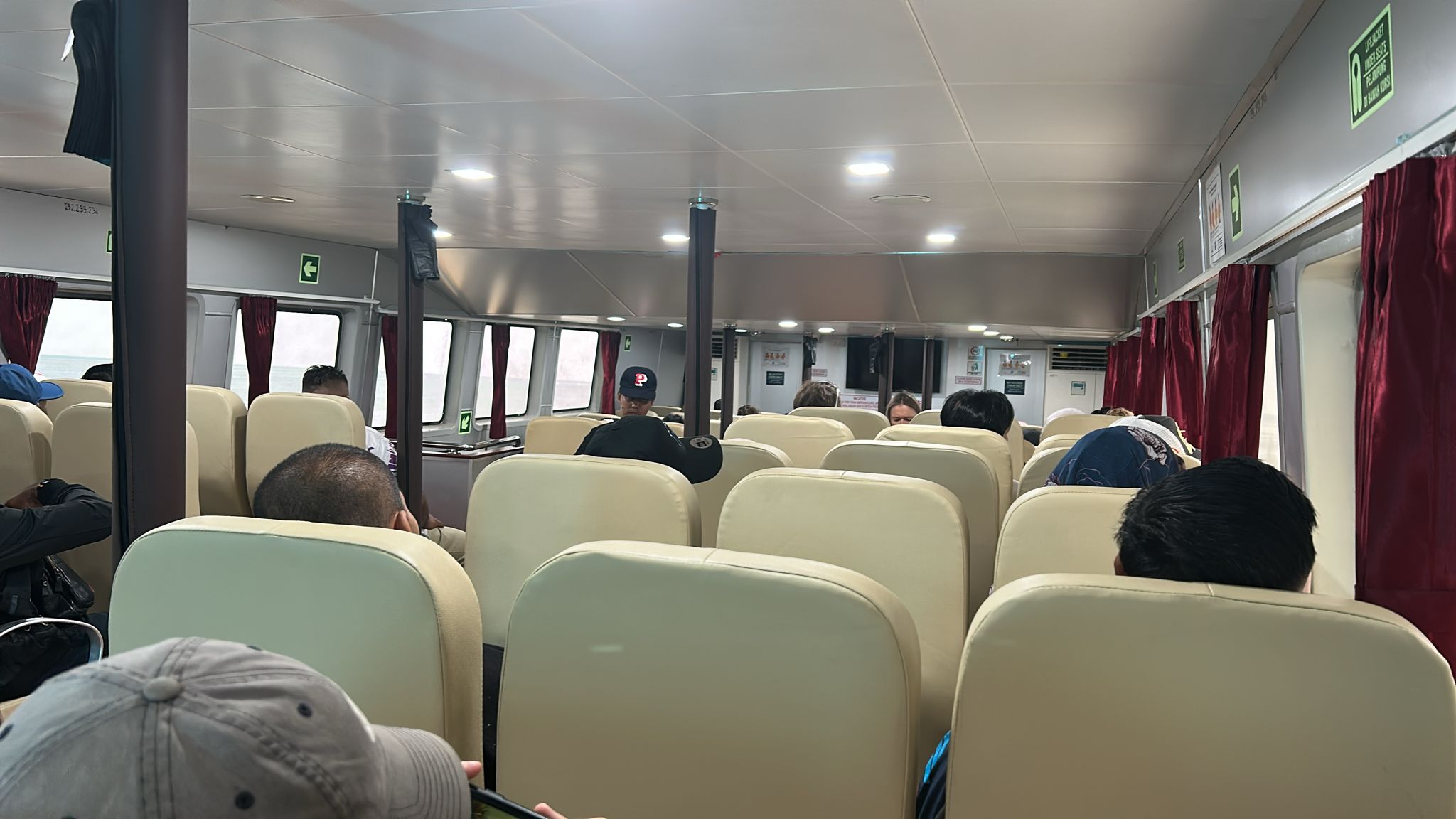Blue water Ferry - Interior