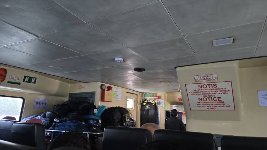 Blue water Ferry - Interior