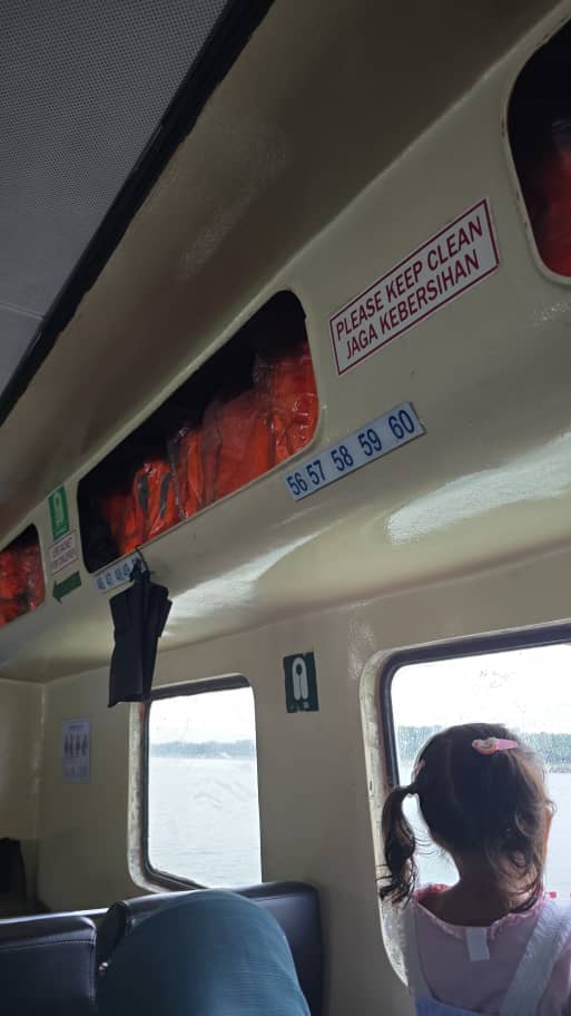 Blue water Ferry - Interior