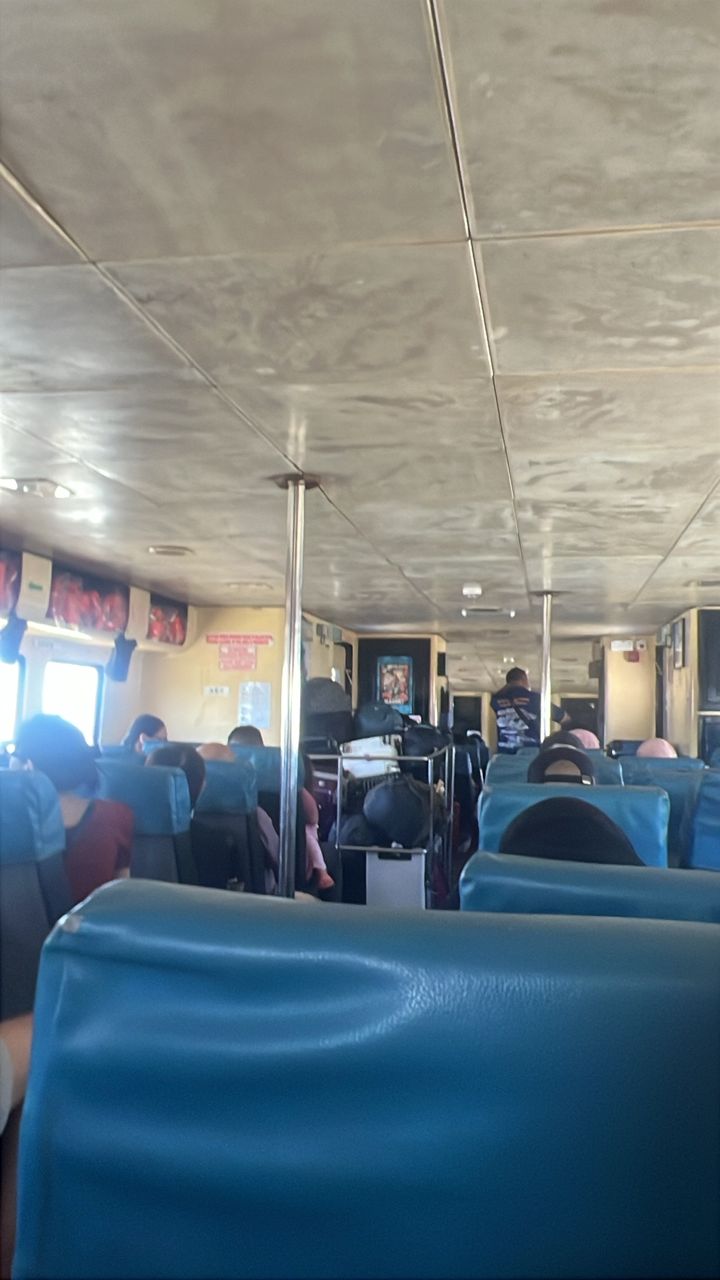 Blue water Ferry - Interior