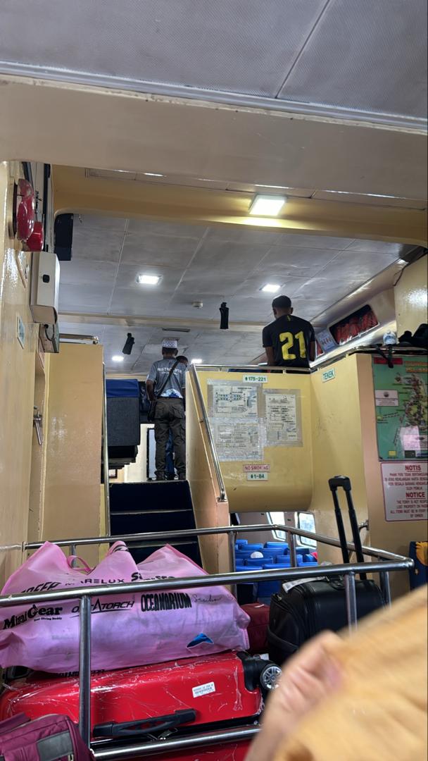 Blue water Ferry - Interior