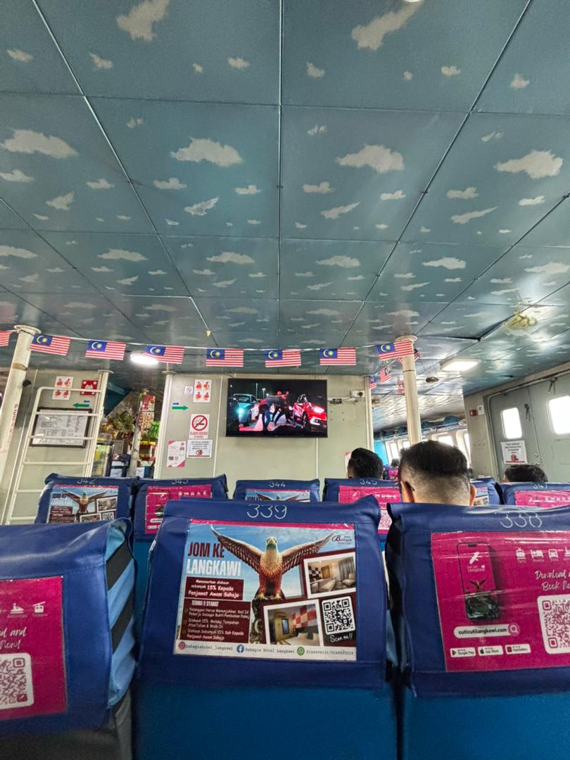 Langkawi Ferry - Interior, Amenities
