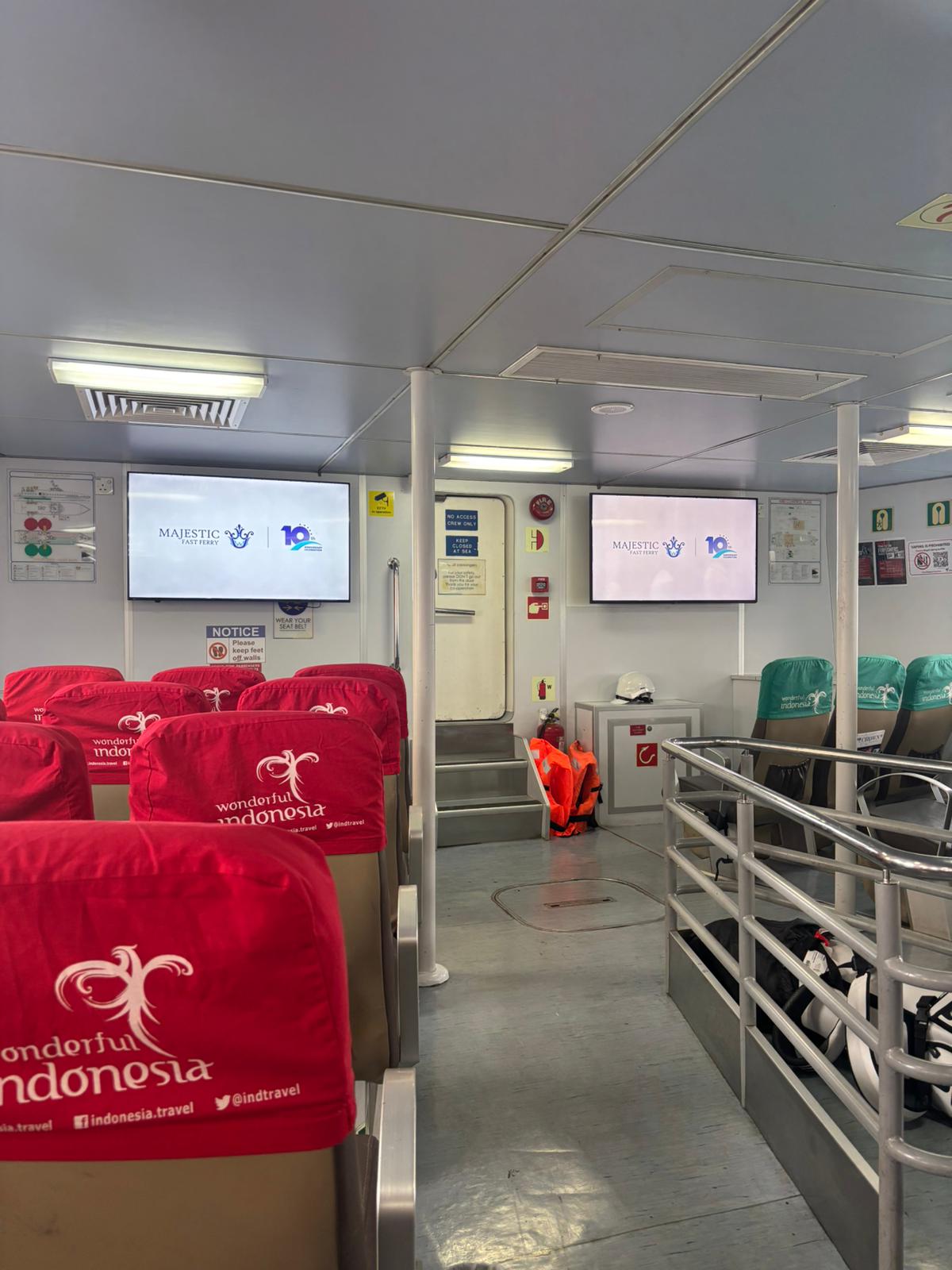 Majestic Fast Ferry - Interior, Amenities