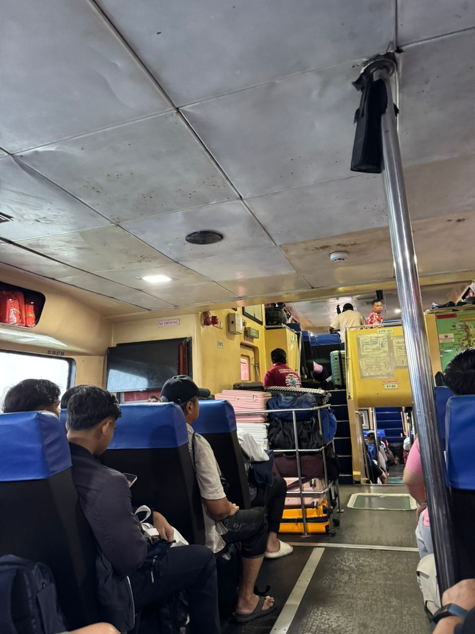 Blue water Ferry - Interior