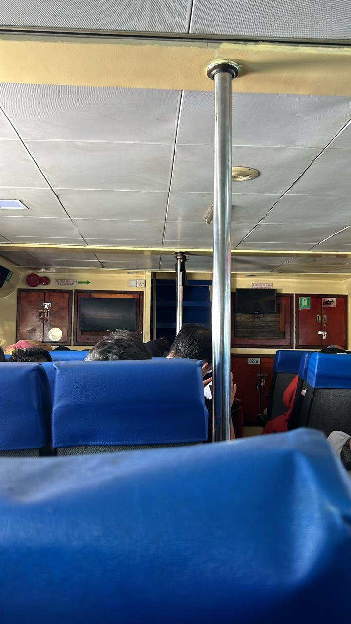 Blue water Ferry - Interior