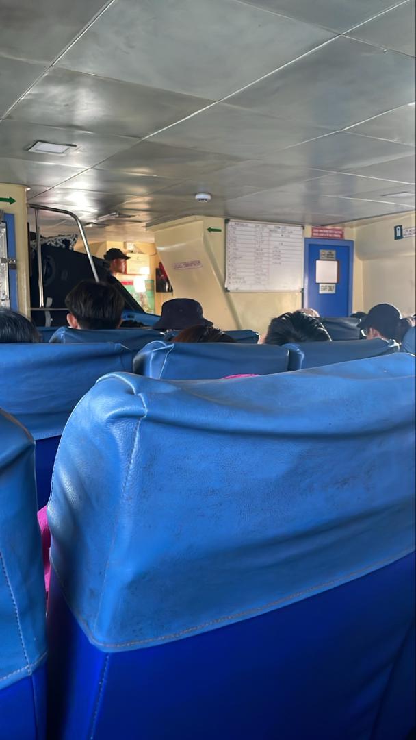 Blue water Ferry - Interior