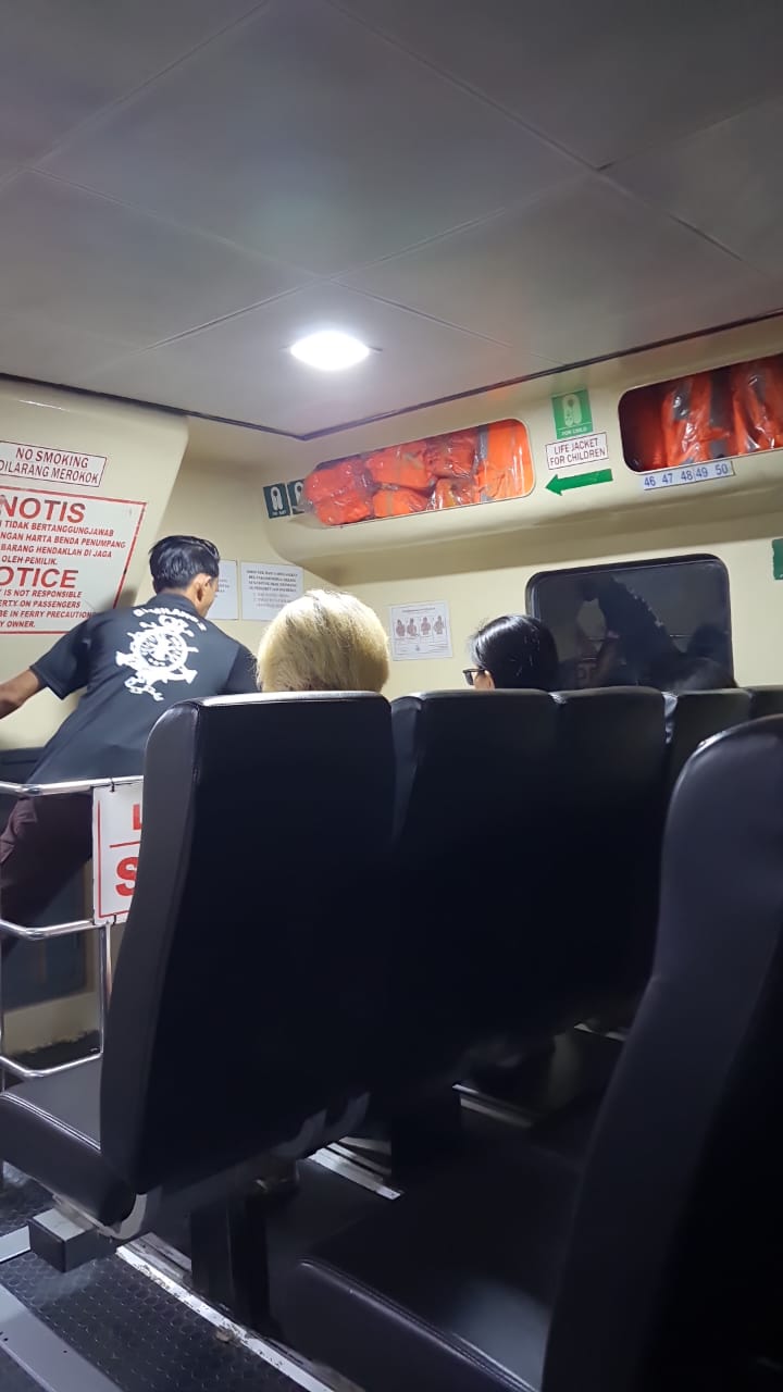 Blue water Ferry - Interior