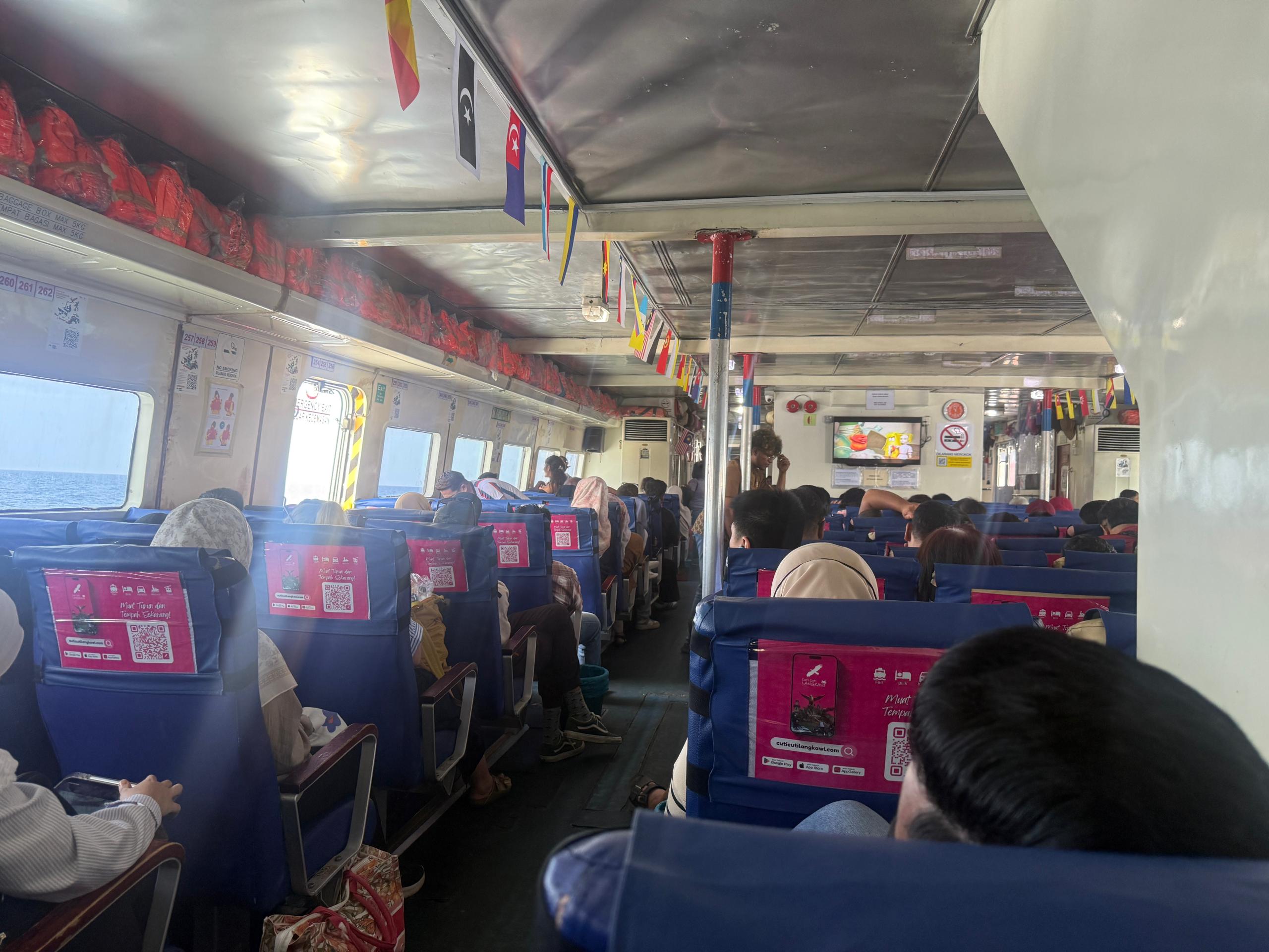 Langkawi Ferry - Interior