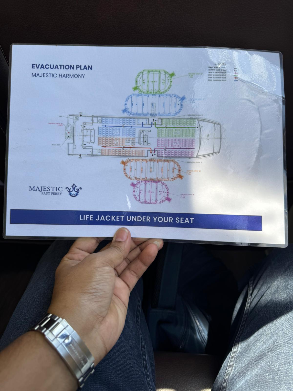 Majestic Fast Ferry - Amenities