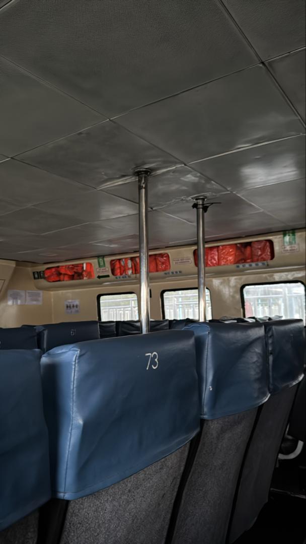 Blue water Ferry - Interior