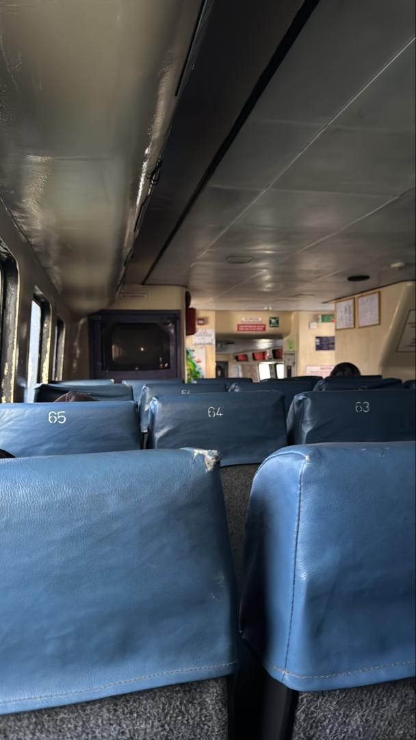 Blue water Ferry - Interior