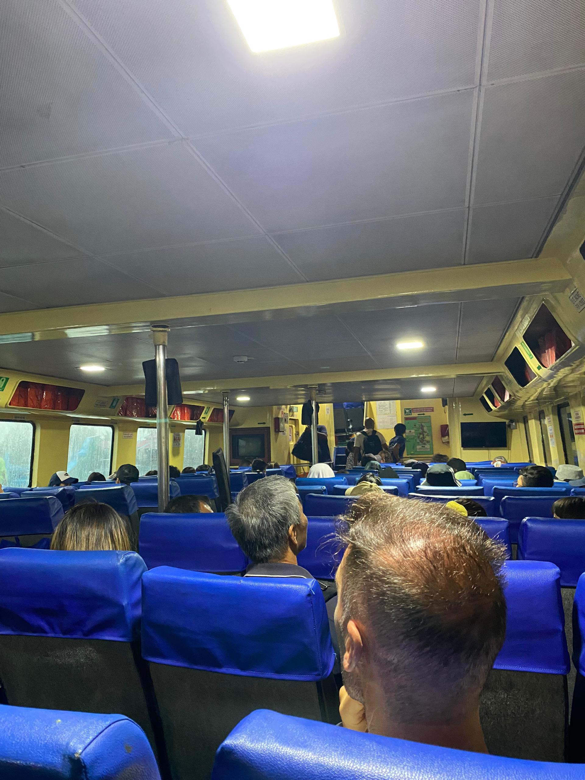 Blue water Ferry - Interior