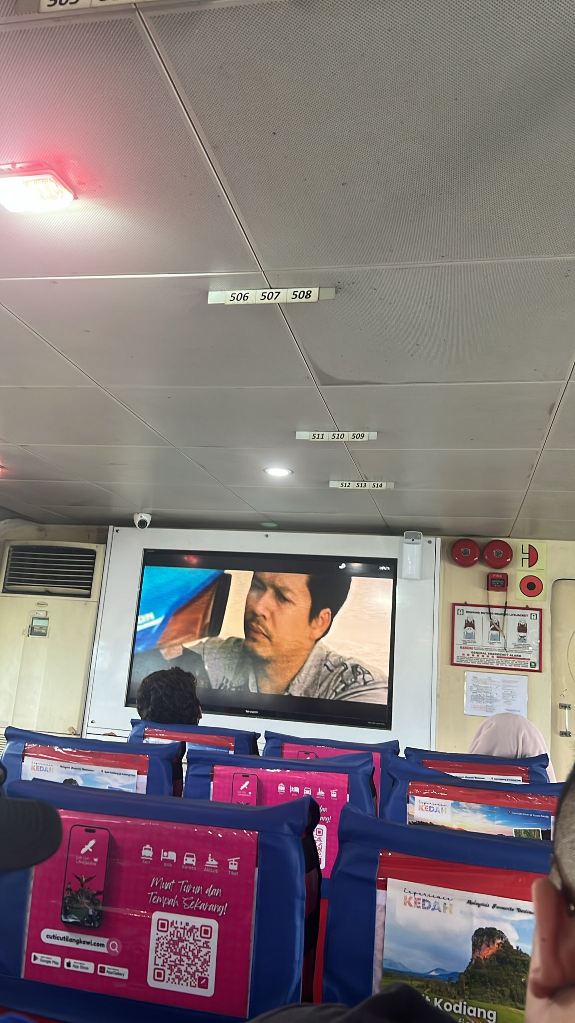 Langkawi Ferry - Interior, Amenities