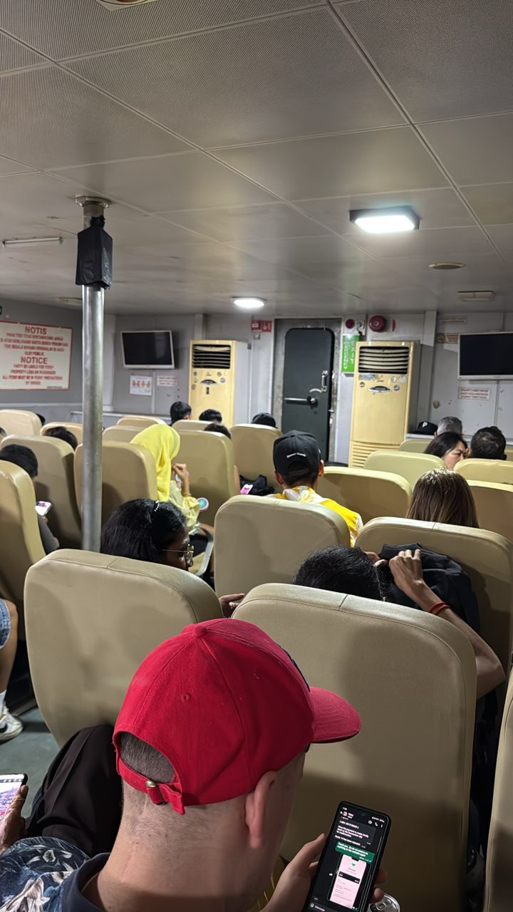 Blue water Ferry - Interior