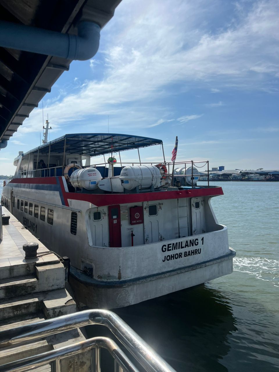 Blue water Ferry - Exterior