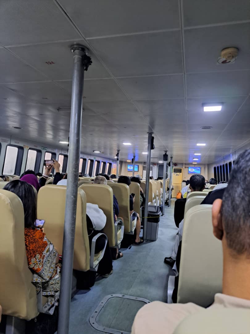 Blue water Ferry - Interior